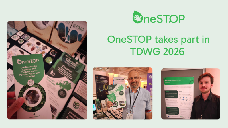 Key moments from OneSTOP’s participation in TDWG 2026
